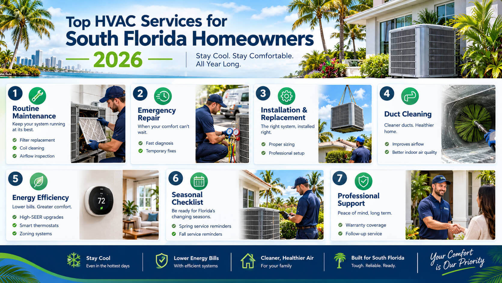 HVAC Services Near me infographic